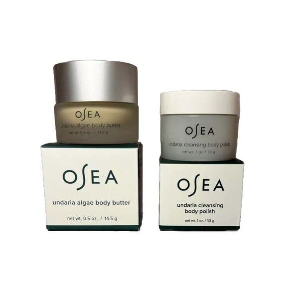 Osea Other - SET Of 1 Each: Osea Undaria Algae Body Butter AND Osea Undaria Cleansing Polish